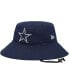 ფოტო #1 პროდუქტის Men's Navy Dallas Cowboys Main Bucket Hat
