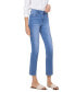 Фото #2 товара Women's High Rise Cropped Slim Straight Jeans