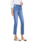 Women's High Rise Cropped Slim Straight Jeans