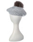 Surell Accessories Fleece-Lined Beret Women's Silver - фото #2