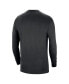 ფოტო #2 პროდუქტის Men's Black Oklahoma State Cowboys Seasonal Max90 2-Hit Long Sleeve T-shirt