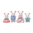 EPOCH Sylvanian Families Marshmallow Mouse Family Figures