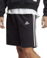 Фото #3 товара Men's Essentials Single Jersey 3-Stripes 10" Shorts