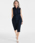 Фото #1 товара Women's Sleeveless Shirtdress, Created for Macy's