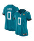 ფოტო #1 პროდუქტის Women's Gabe Davis Teal Jacksonville Jaguars Team Game Player Jersey