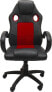 Fotel TopEshop ENZO czerwono-czarny