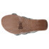 Volatile Gillette Metallic Leopard Slide Womens Grey Casual Sandals PV141-997