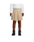 ფოტო #3 პროდუქტის Big Girls School Uniform Poly-Cotton Box Pleat Skirt Top of Knee