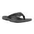 Sperry Baitfish Flip Flops Mens Black Casual Sandals STS25593