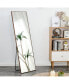 Фото #4 товара Full-Length Wood Frame Mirror, Floor or Wall Mount 60"x17"