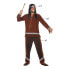 Costume for Adults Brown American Indian (2 Pieces)