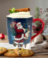 Santa's Secret Mugs, Set of 4