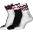 Фото #3 товара HUGO Qs Rib Race 10258033 socks 3 pairs
