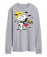 Фото #1 товара Men's Peanuts Snoopy Vampire T-shirt