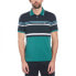 ORIGINAL PENGUIN Honeycomb Jacquard Eng Stripe short sleeve polo