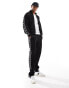 The Couture Club co-ord poly tricot track jacket in black