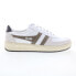 Gola Grandslam Classic CMB117 Mens White Leather Lifestyle Sneakers Shoes