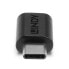 Фото #5 товара Lindy USB 3.2 Type C to C Adapter - USB 3.2 Type C - USB 3.2 Type C - Black