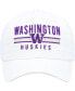 Фото #2 товара Men's White Distressed Washington Huskies Carmel Adjustable Hat
