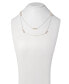 ფოტო #4 პროდუქტის Sterling Silver Genuine Freshwater Pearl 42" Station Necklace