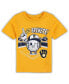 Toddler Boys and Girls Gold Milwaukee Brewers Ball Boy T-shirt