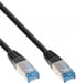 Фото #1 товара InLine Patch cable - Cat.6A - S/FTP - PE outdoor - black - 20m