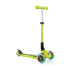 Фото #3 товара 3-wheel scooter Globber Foldable Lights Lime Green Jr 437-106