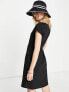 Vero Moda mini t-shirt dress in black