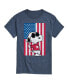 Фото #1 товара Men's Peanuts Americana Short Sleeves T-shirt