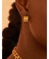 ფოტო #2 პროდუქტის Women's Anekhe 18K Gold Plated Brass Huggies Earrings