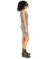 ფოტო #2 პროდუქტის Women's Animal-Print Sleeveless Ruched Dress