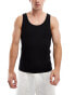 ASOS DESIGN 5 pack muscle rib vest in multiple colours