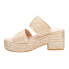 BEACH by Matisse Ocean Ave Espadrille Platform Womens Beige Casual Sandals OCEA