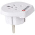 Фото #1 товара SKROSS 1.500217-E - Type C (Europlug) - Universal - Type D (UK) - Type H (IL) - Type K (DK) - 100 - 250 V - 10 A - White