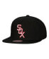 ფოტო #2 პროდუქტის Men's Black Chicago White Sox Cooperstown Collection Evergreen Snapback Hat