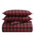 Фото #8 товара Mountain Plaid Duvet Cover Set, Full/Queen