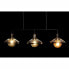 Фото #6 товара Потолочный светильник DKD Home Decor Чёрный Позолоченный 100 x 29 x 22 см 50 Вт