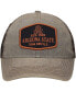 Фото #3 товара Men's Gray Arizona State Sun Devils Legacy Practice Old Favorite Trucker Snapback Hat