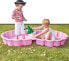 Фото #1 товара Песочница с крышкой Paradiso Toys Ракушка, розовый