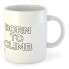 KRUSKIS 325ml Born To Climb Mug