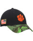 ფოტო #1 პროდუქტის Men's Black, Camo Clemson Tigers Veterans Day 2Tone Legacy91 Adjustable Hat