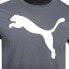 Фото #2 товара Puma Essential Cat Logo Crew Neck Short Sleeve T-Shirt Mens Grey Casual Tops 67