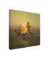 Фото #2 товара Kirk Reinert 'One Love Mermaid' Canvas Art - 14" x 14"