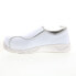 Nautilus ESD Composite Toe SD10 Slip On Womens White Wide Work Shoes