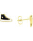 ფოტო #3 პროდუქტის Sneaker Stud Earrings in Sterling Silver or 14k Gold over Sterling Silver