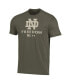 Фото #3 товара Men's Olive Notre Dame Fighting Irish Freedom Performance T-shirt