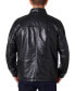 ფოტო #2 პროდუქტის Men's Zipper Leather Jacket