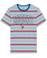 ფოტო #1 პროდუქტის Men's Mickey Mouse Short Sleeve Stripe T-shirt