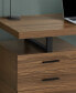 Фото #2 товара Desk with 3 Storage Drawers and Floating Desktop