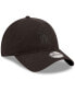 Фото #4 товара Men's Miami Marlins Black on Black Core Classic 2.0 9TWENTY Adjustable Hat